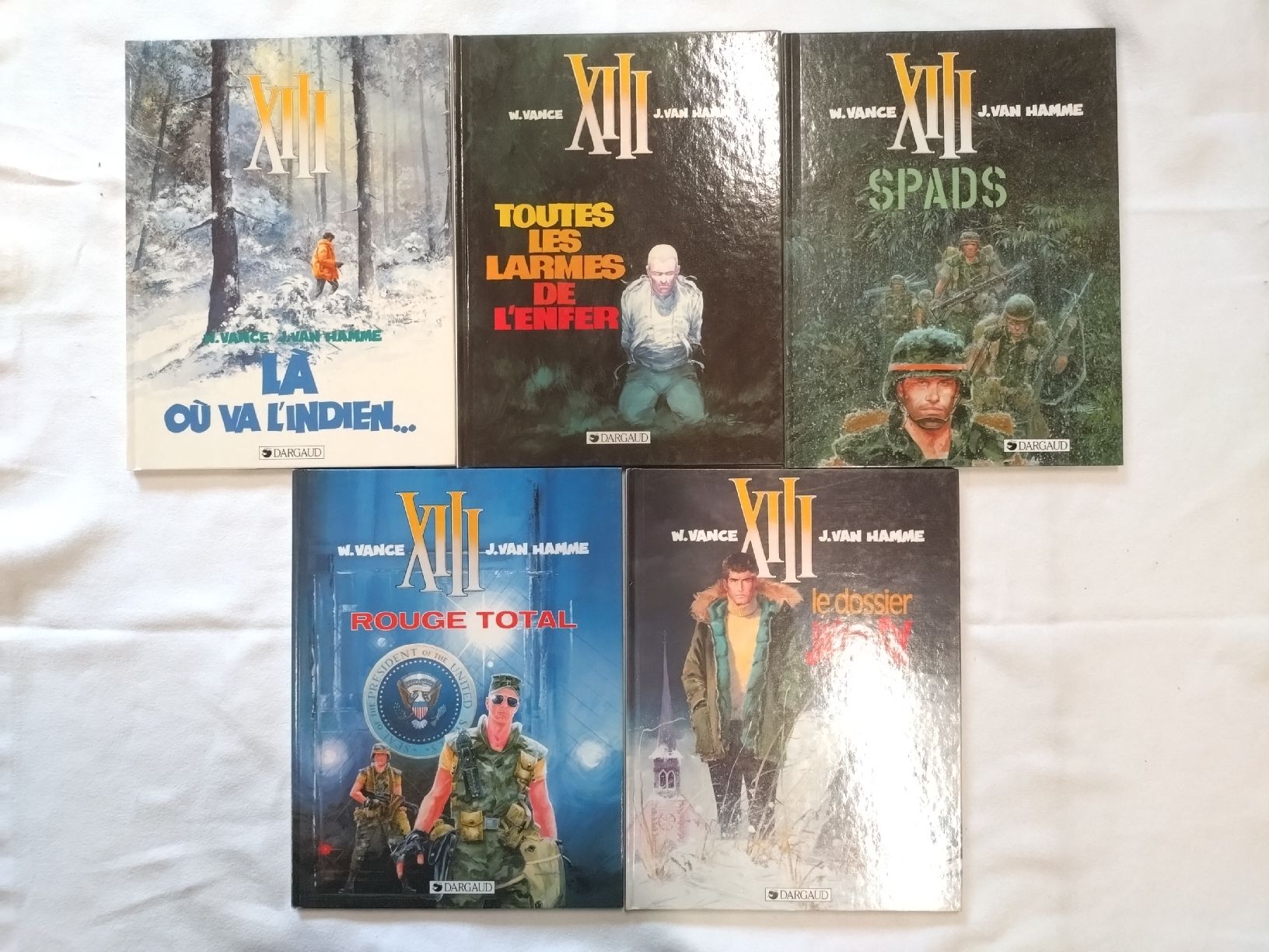 BD: XIII 1 à 5 dont EO TBE – D'occasion à Farvagny-le-Grand par LaCaverne