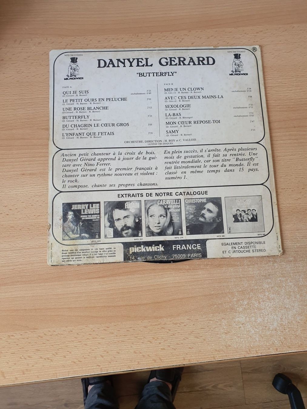 Dischi in vinile: danyel gerard – Usato da DOMDIDIER venduto da ren_q2rz 1