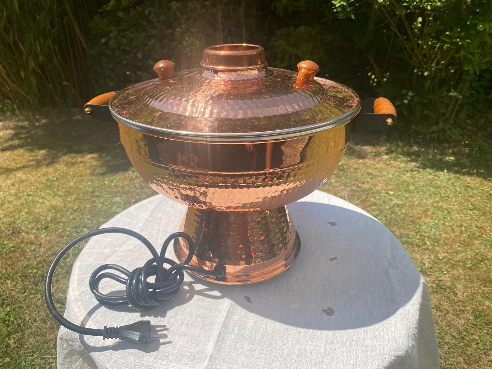 Pentole: Mongolentopf Kupfer elektrisch ungebraucht – Nuovo e nell'imballaggio originale da Wettingen venduto da inf_ch9b 1