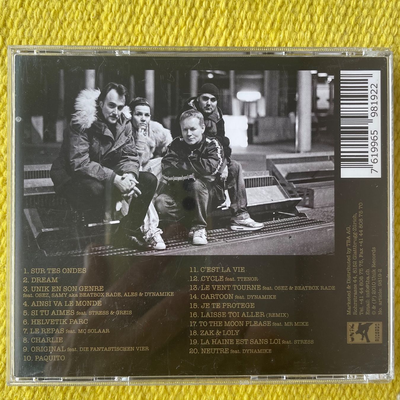 CD: SENS UNIK-GENERATIONS – Usato da Rorschacherberg venduto da CD-Roli 1