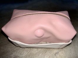 Roccobarocco Kosmetiktasche Rosa/Weiss - Neuwertig!