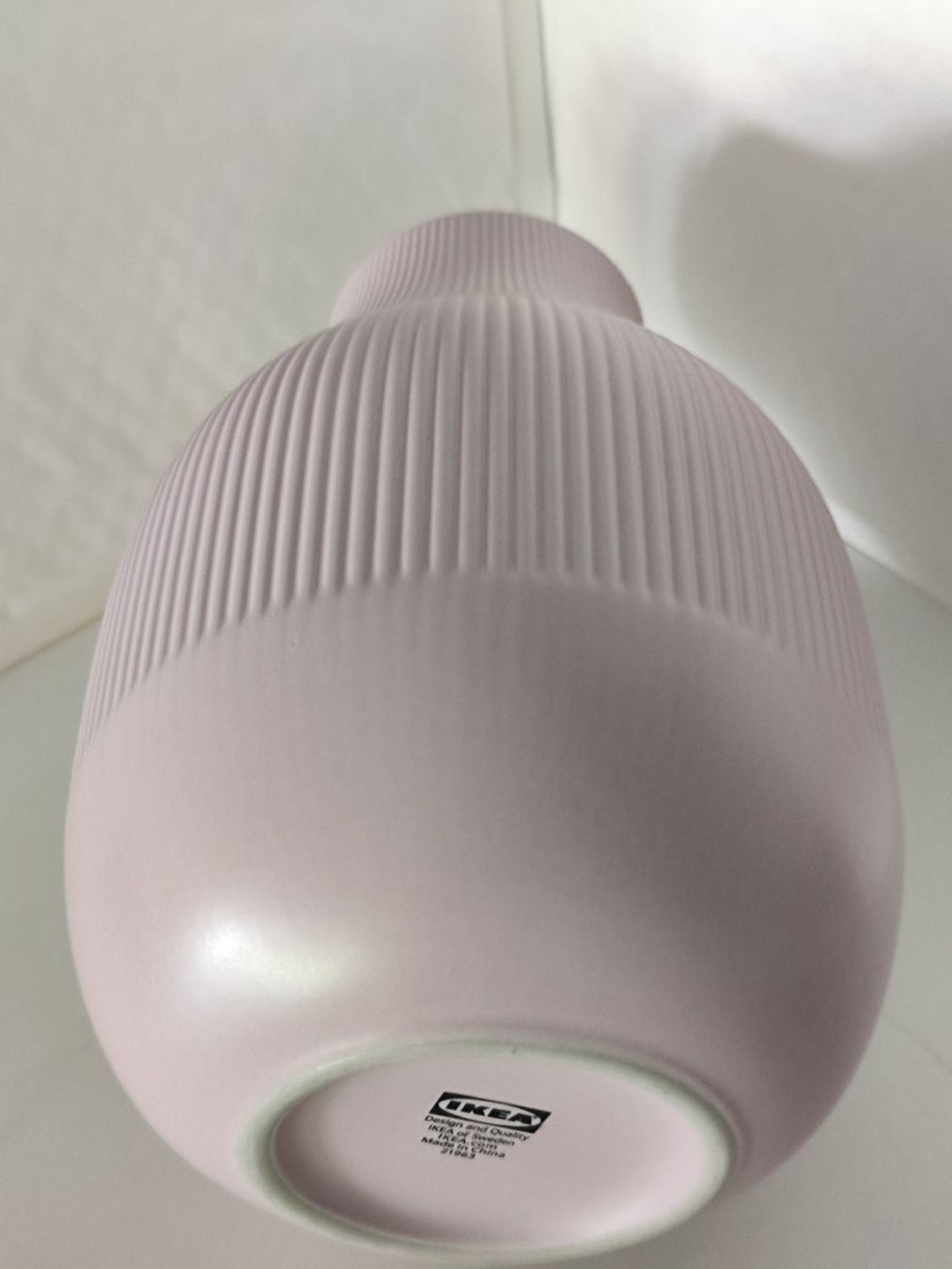 Ikea Vasi & Recipienti: IKEA Vase GRADVIS , rosa 21cm – Usato da Fislisbach venduto da Flohmarkt.- 3