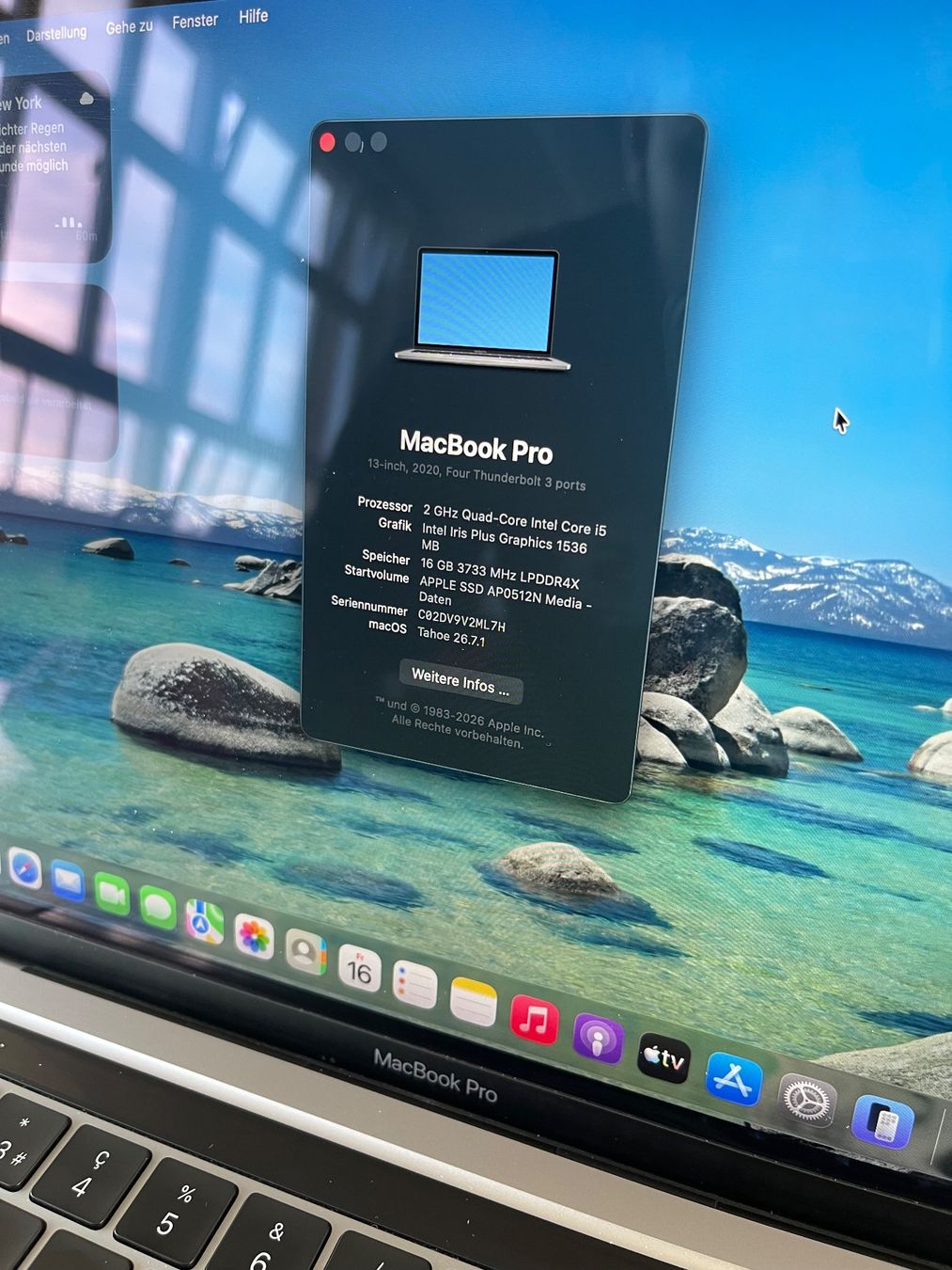 Apple Notebook: Apple MacBook Pro 13”  2020 – Usato da Liestal venduto da JGVOS 6