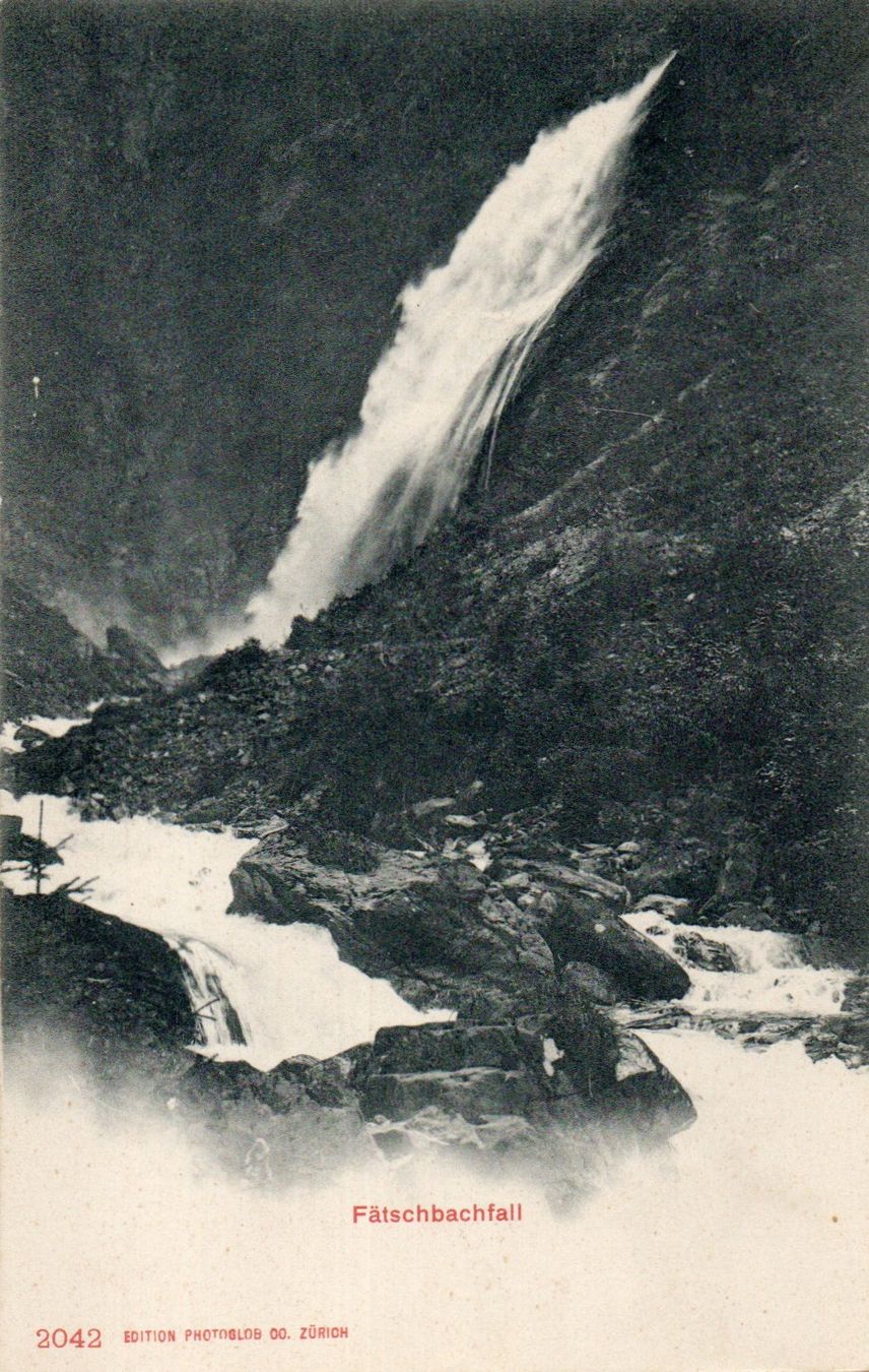 Cartoline postali: Fätschbachfall – Nuovo (secondo la descrizione) da Melano venduto da pisonsdro