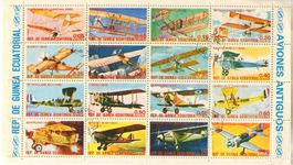 Block "Flugzeuge". Äquatorialguinea.