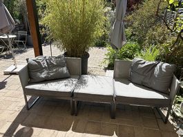 Stern Outdoor Lounge-Sessel Set