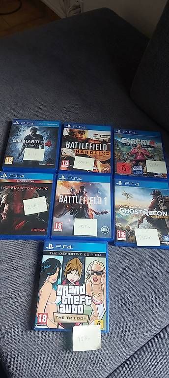Consoles: PS4 Games – D'occasion à Chur par mal_6m7r