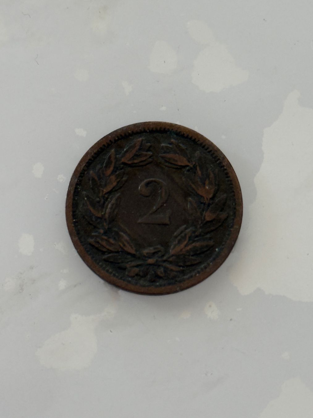 Tutti le monete: 2 Rappen 1888  Rar – Usato da Wallisellen venduto da SWISS_SILVER1 1
