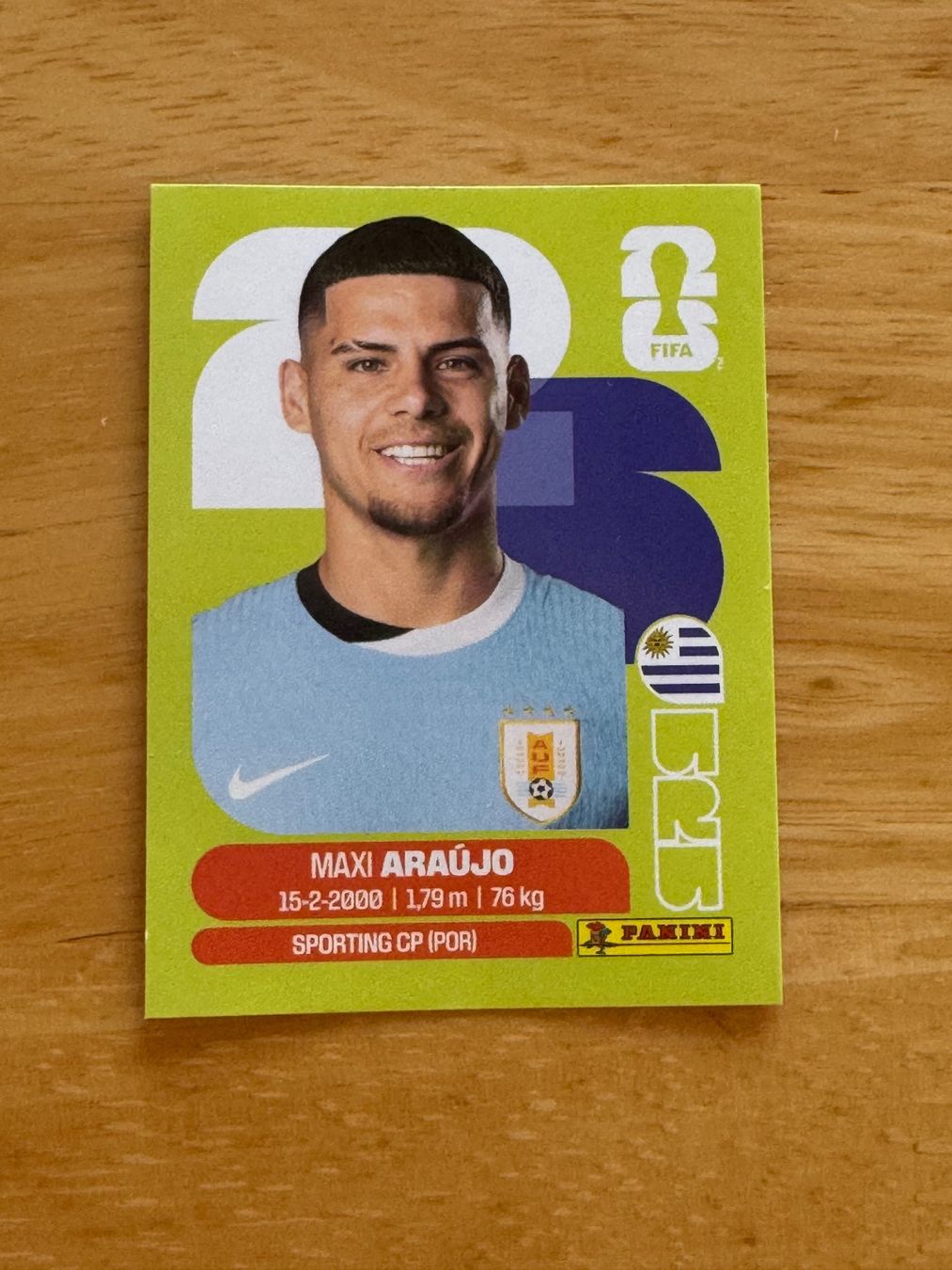 Panini Carte collezionabili: URU 16 Panini FIFA World Cup WM 2026 – Nuovo e nell'imballaggio originale da Zürich venduto da wtpooh