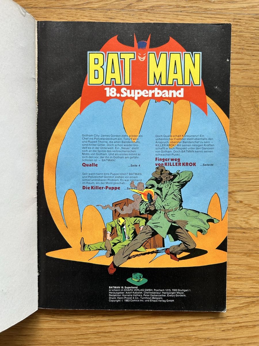 Comics: Batman Superband18 – Gebraucht aus Urtenen-Schönbühl von chriswaddle 1