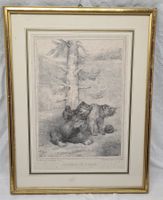 Lithographie Joseph Simon Volmar Bern
