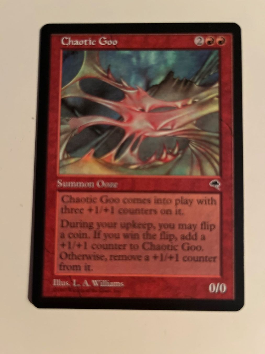 Magic The Gathering Sammelbilder & Trading cards: 1 x Chaotic Goo - Magic: The Gathering - MtG – Gebraucht aus Kriens von Shadi1980