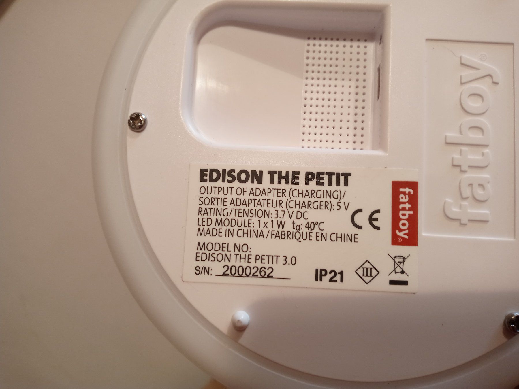 Fatboy Lampes: Lampe Fatboy Edison The Petit – D'occasion à Prez-vers-Siviriez par Monija70 3