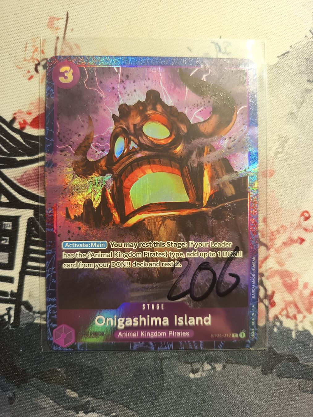 Bandai Sammelbilder & Trading cards: One Piece Onigashima Island ST04-017 R – Neu (gemäss Beschreibung) aus Dübendorf von Charlietommy
