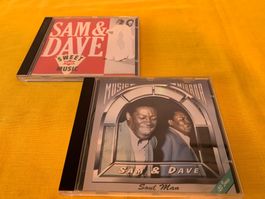 2x CD - Sam & Dave; Sweet Soul Music; Soul Man