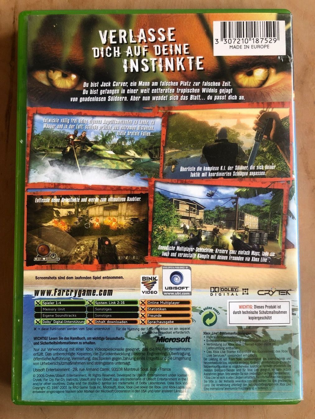 Microsoft Giochi: Far Cry Instincts für Xbox – Usato da Kestenholz venduto da Mad18 1