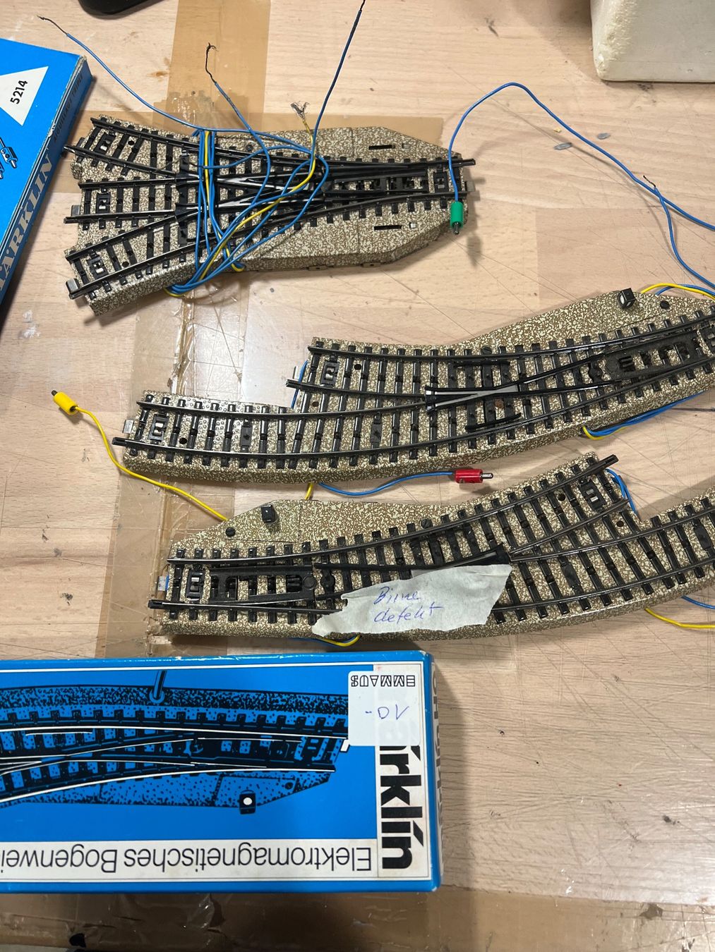Märklin Modelleisenbahnen: Märklin M Weichen – Gebraucht aus Dübendorf von Troggy 3