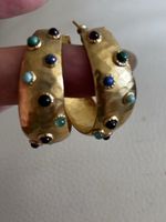Boucles d'oreilles GAS Bijoux dorées et colorées ✨ Été 54