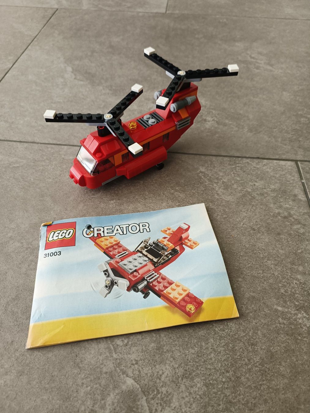 Lego Kit di costruzioni: Lego 31003 Red Rotors – Usato da Bremgarten AG venduto da Davidiusi