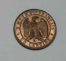 Pièce 1 Centime Napoléon III 1853 atelier K occasion