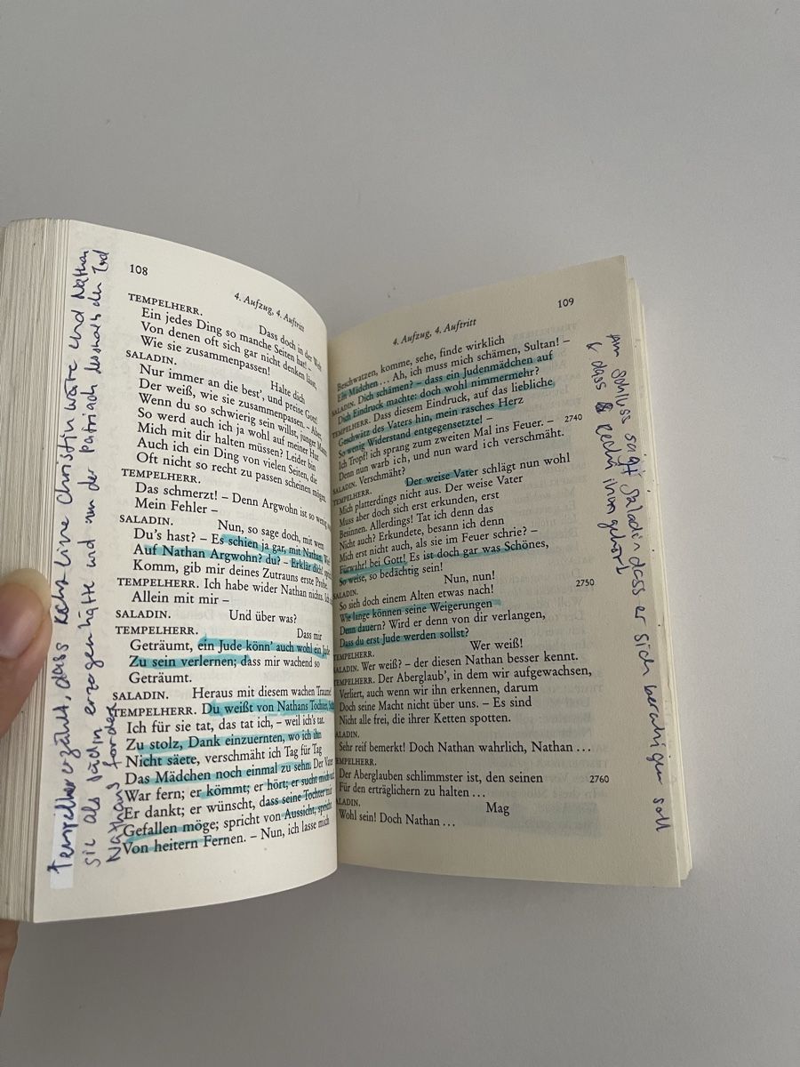 Libri: Nathan der Weise von G. E. Lessing – Usato da Neuenegg venduto da aba_g85b 2
