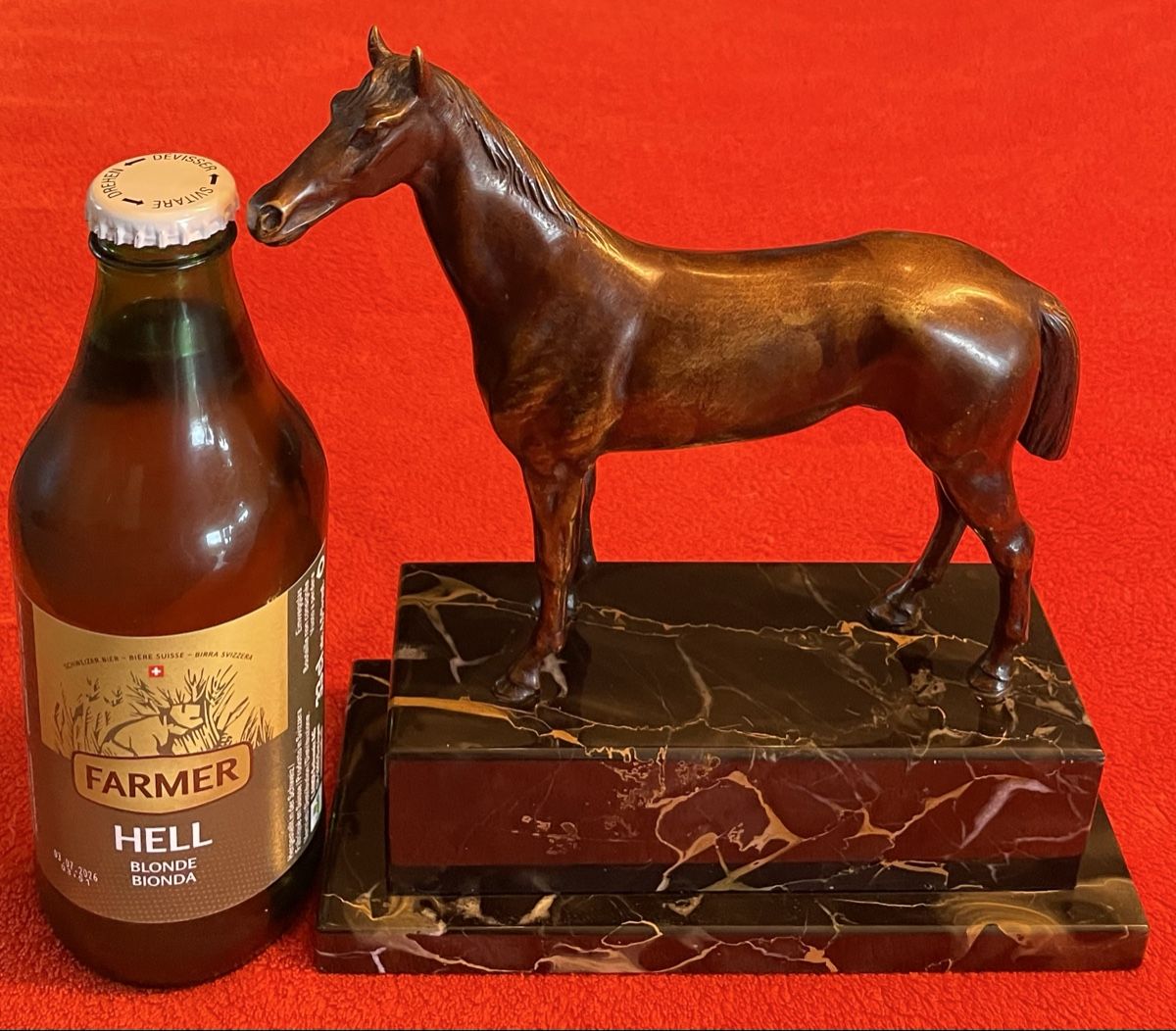 Statuette: Antik Bronze Pferd – Usato da Rorschacherberg venduto da farmer61 4