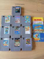 10 Nintendo NES Pal-B Spiele