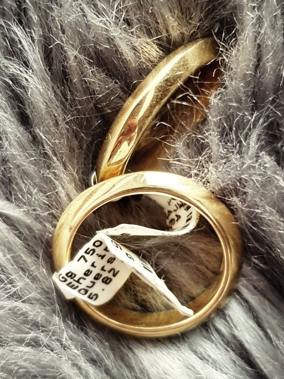Anelli: Traumhaft schöne Eheringe aus 750 Gold – Nuovo (secondo la descrizione) da Unterägeri venduto da Altgoldschmuck 5