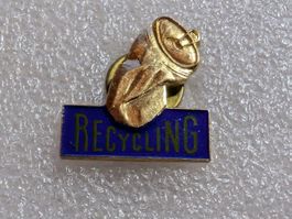Ansteckpin 203: Alu Recycling