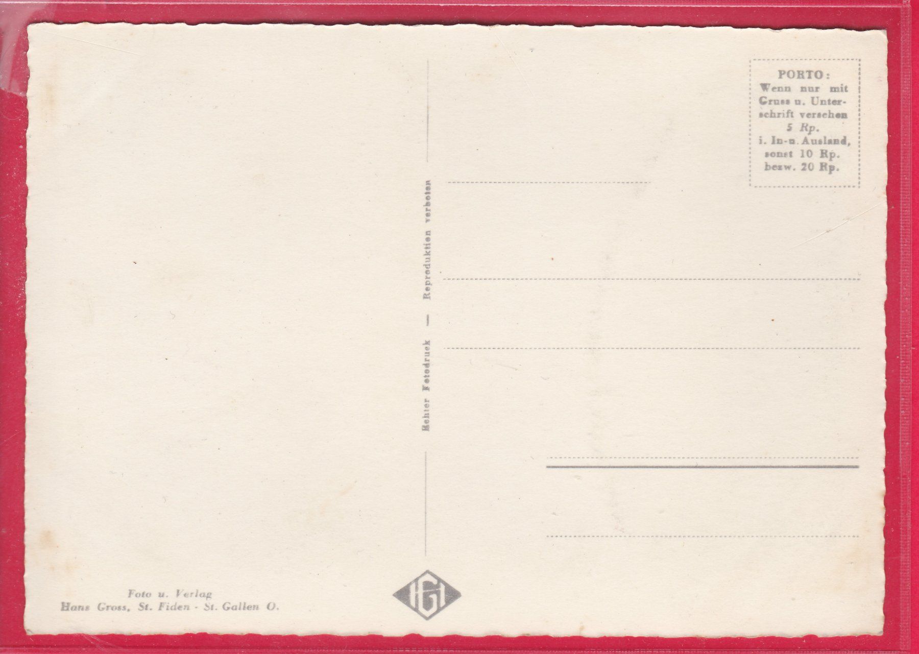 Cartoline postali: ST.GALLEN MIT SÄNTIS – Usato da Oberrieden venduto da Gebirgsstelze 1