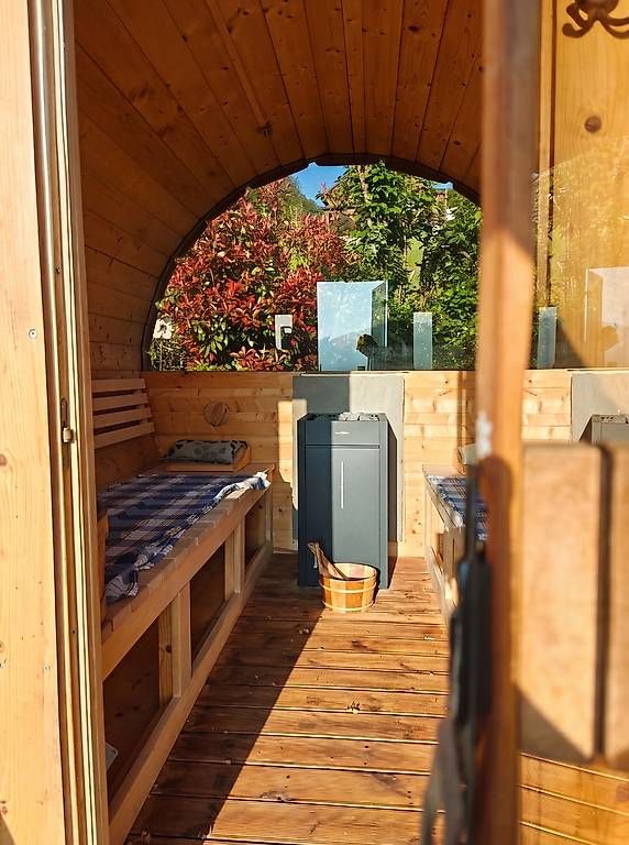 Sauna & Zubehör: Saunafass mir Technik und Ofen – Gebraucht aus Gontenschwil von bassler24 2