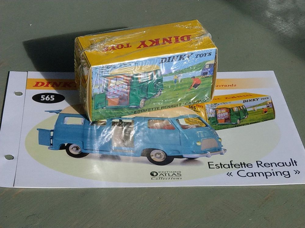 Dinky Toys - Boîte Reproduction Modèle 565 Renault Estafette Camping - Neuf