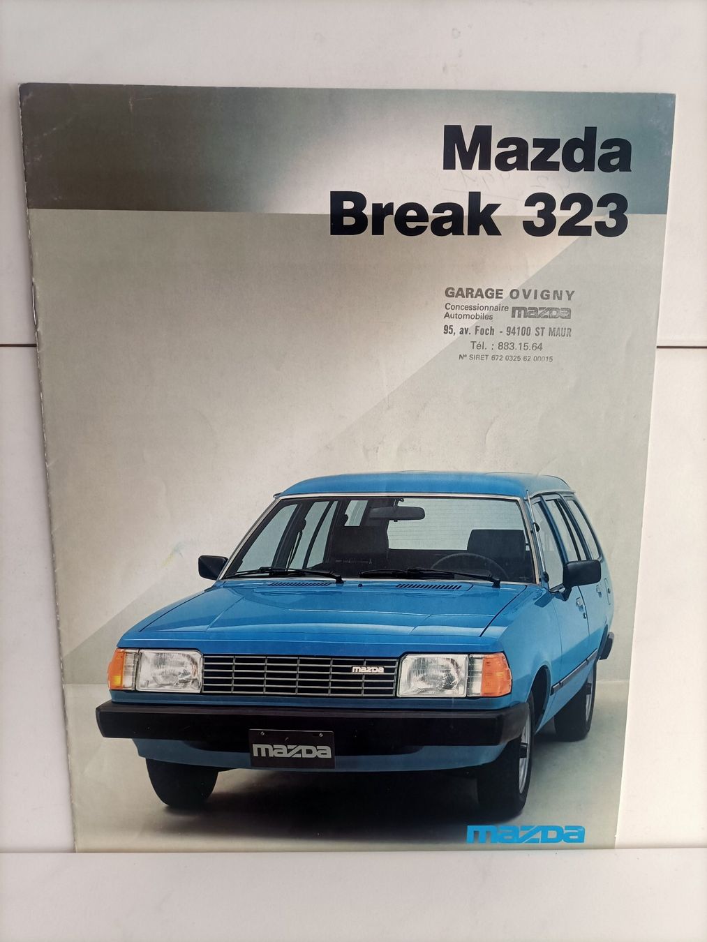 Livres: Brochure Catalogue Mazda 323 1982 break – D'occasion à crans montana par AB3963