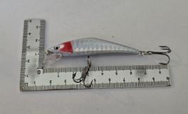Top Wobbler silber/rot, neuwertig - jetzt fischen!