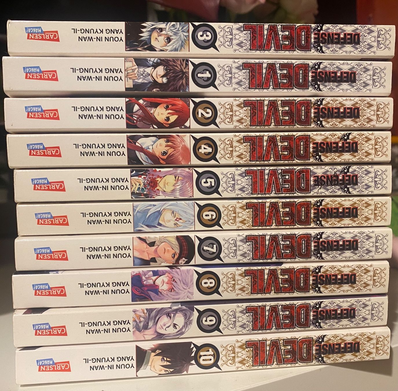 Comics: defense devil manga band 1-10 komplett – Gebraucht aus Basel von yunka