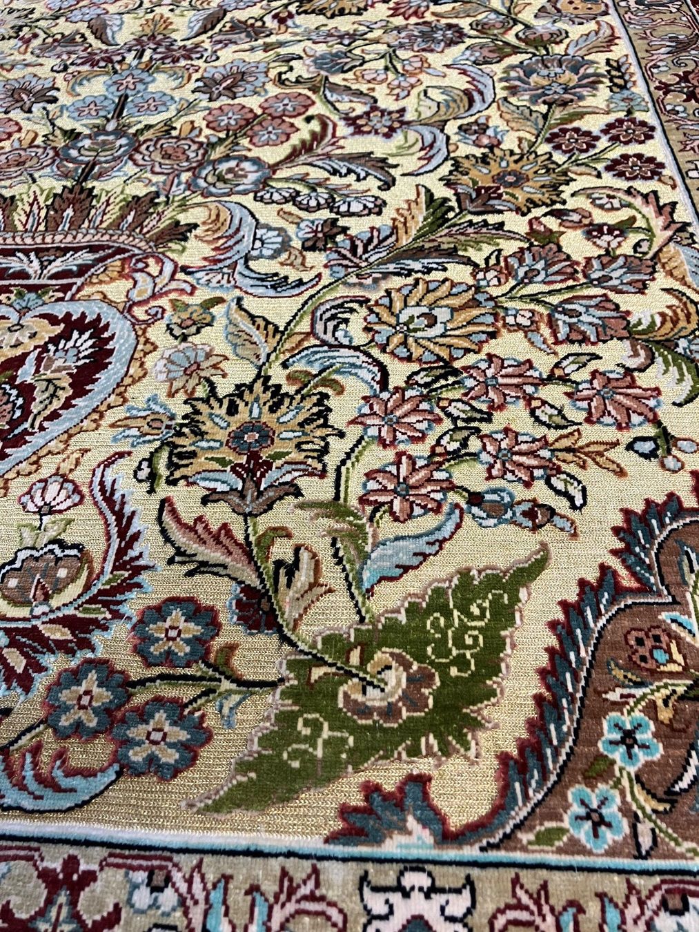 Tappeti: Hereke Seidenteppich sehr fein143x103cm – Usato da Zürich venduto da Artnuvo 4