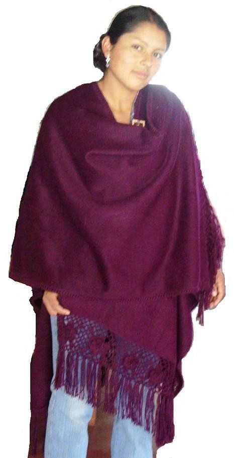 Altro in Moda donna: ALPAKA SCHAL PONCHO TURCO, NEU!! – Nuovo (secondo la descrizione) da Lima- Peru venduto da Alpaka-Haus 1