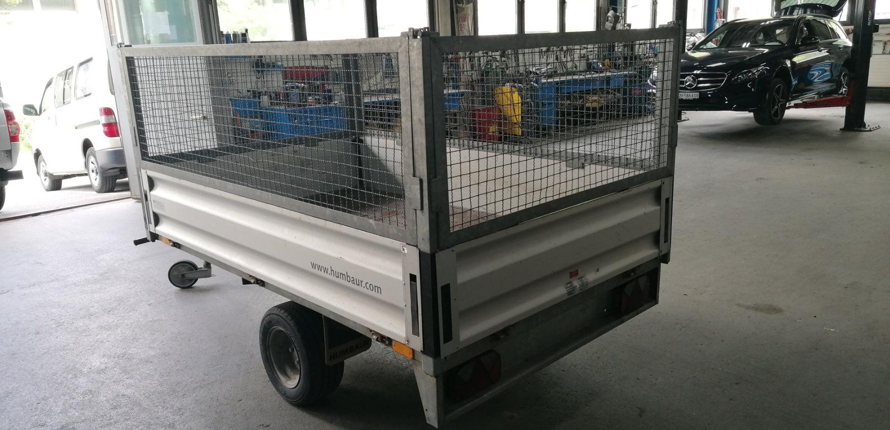Humbaur Anhänger: Humbaur Kipper HUK 150 – Gebraucht aus Riedern von Blechbeisser 2