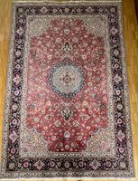 Orientteppich Tabriz mit Seide