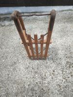 Schlitten Holz alt