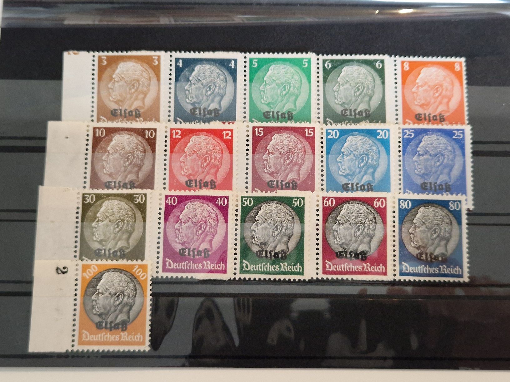 Tutti i francobolli: Deutsches Reich POSTFRISCH Briefmarken Elsass – Nuovo (secondo la descrizione) da St. Gallen venduto da Enrico_SG