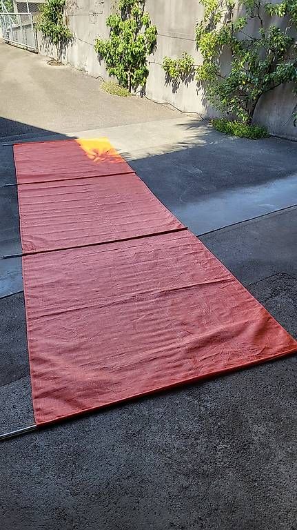Paraventi: Sicht-Windschutz orange – Usato da Sarnen venduto da monfur 1