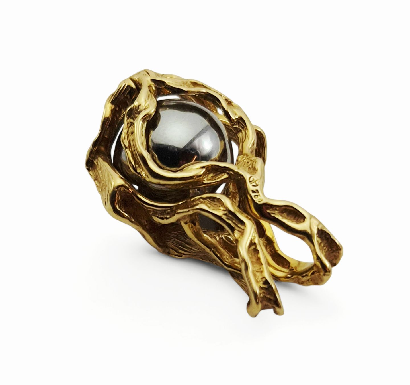 Gilbert Albert Ciondoli: Pendentif en or 18 k  GILBERT ALBERT Multi-billes 13 mm – Usato da Clarens venduto da Rimany 1