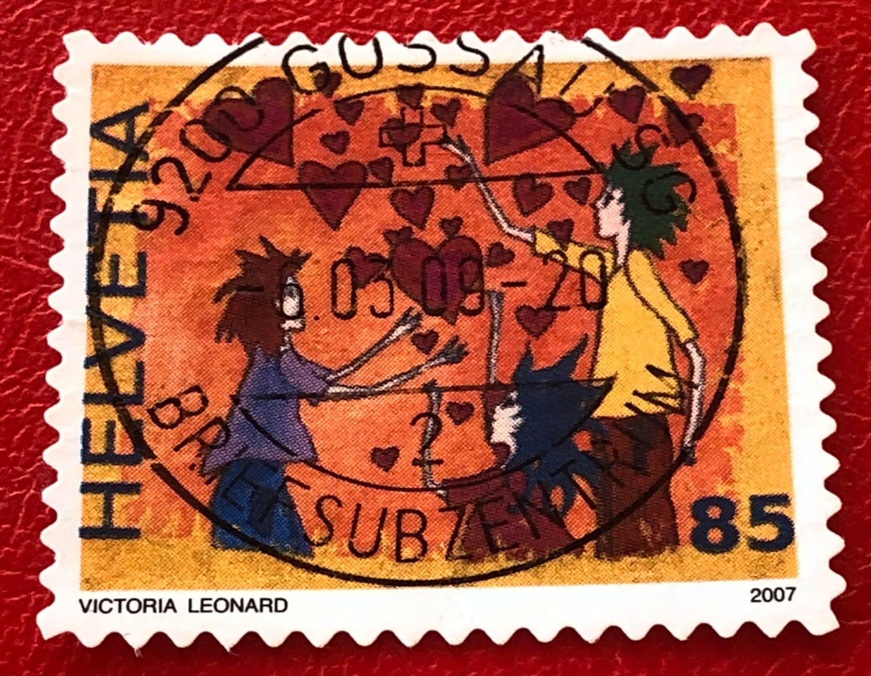 Tutti i francobolli: Nr.1244 Lasst Liebe Sprechen GESTEMPELT    – Usato da Aarau venduto da Billa007