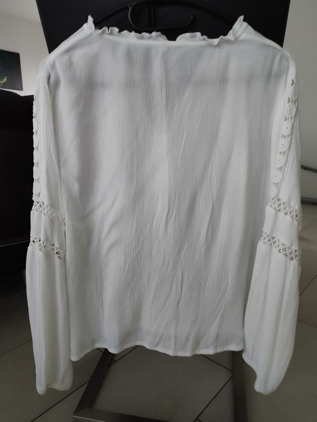 Camicette: Schöne weisse Bluse Gr. M – Usato da Seon venduto da Mandes1 3