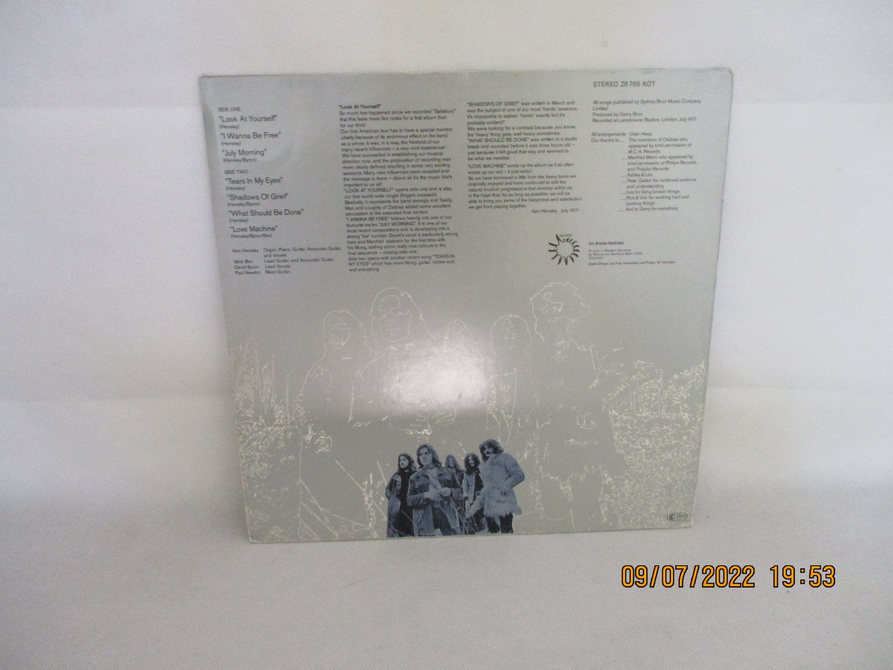 Schallplatten: Uriah Heep – Look At Yourself – Gebraucht aus Liestal von Disc-Point 1