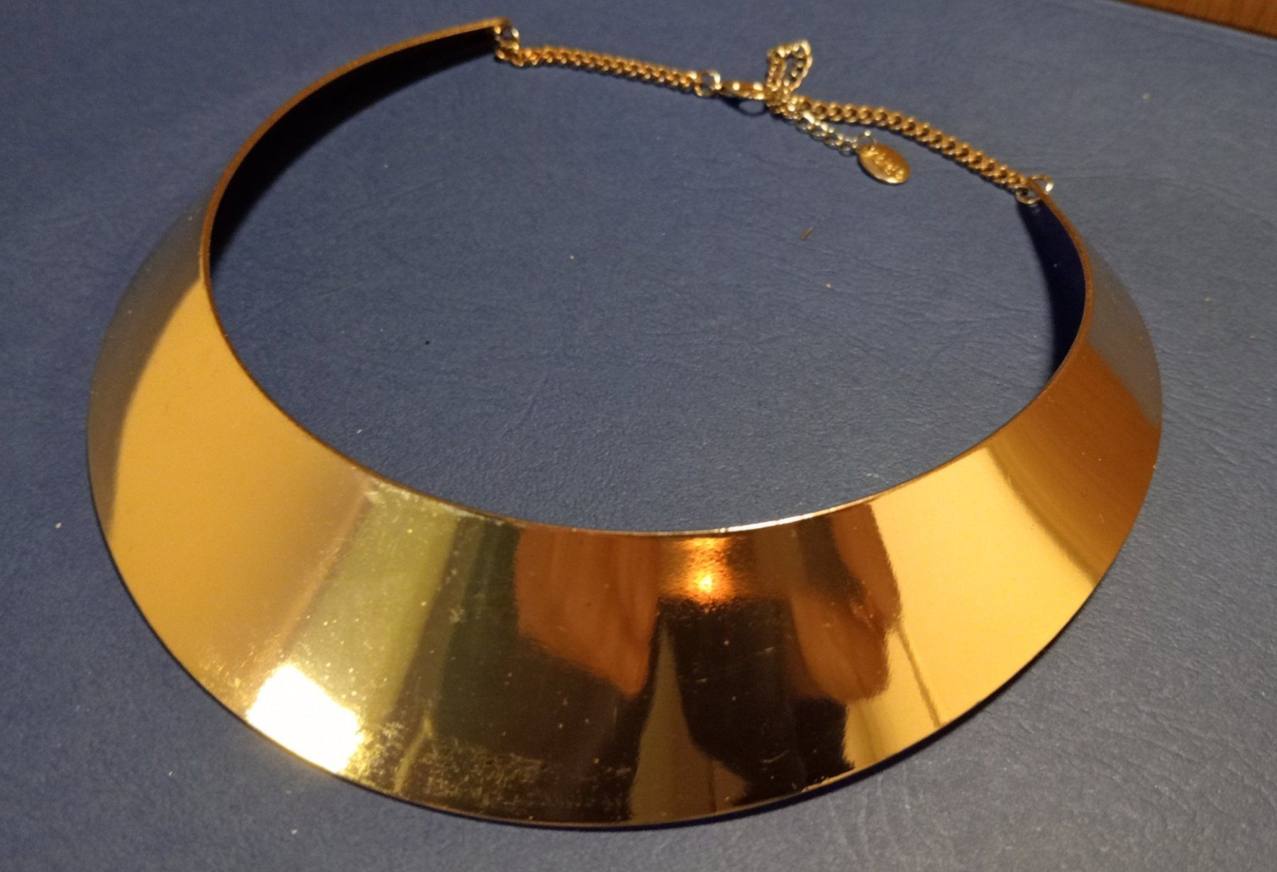 Catenine: Claires Statement Halskette goldfarben – Usato da Allschwil venduto da Evgeniia78 4