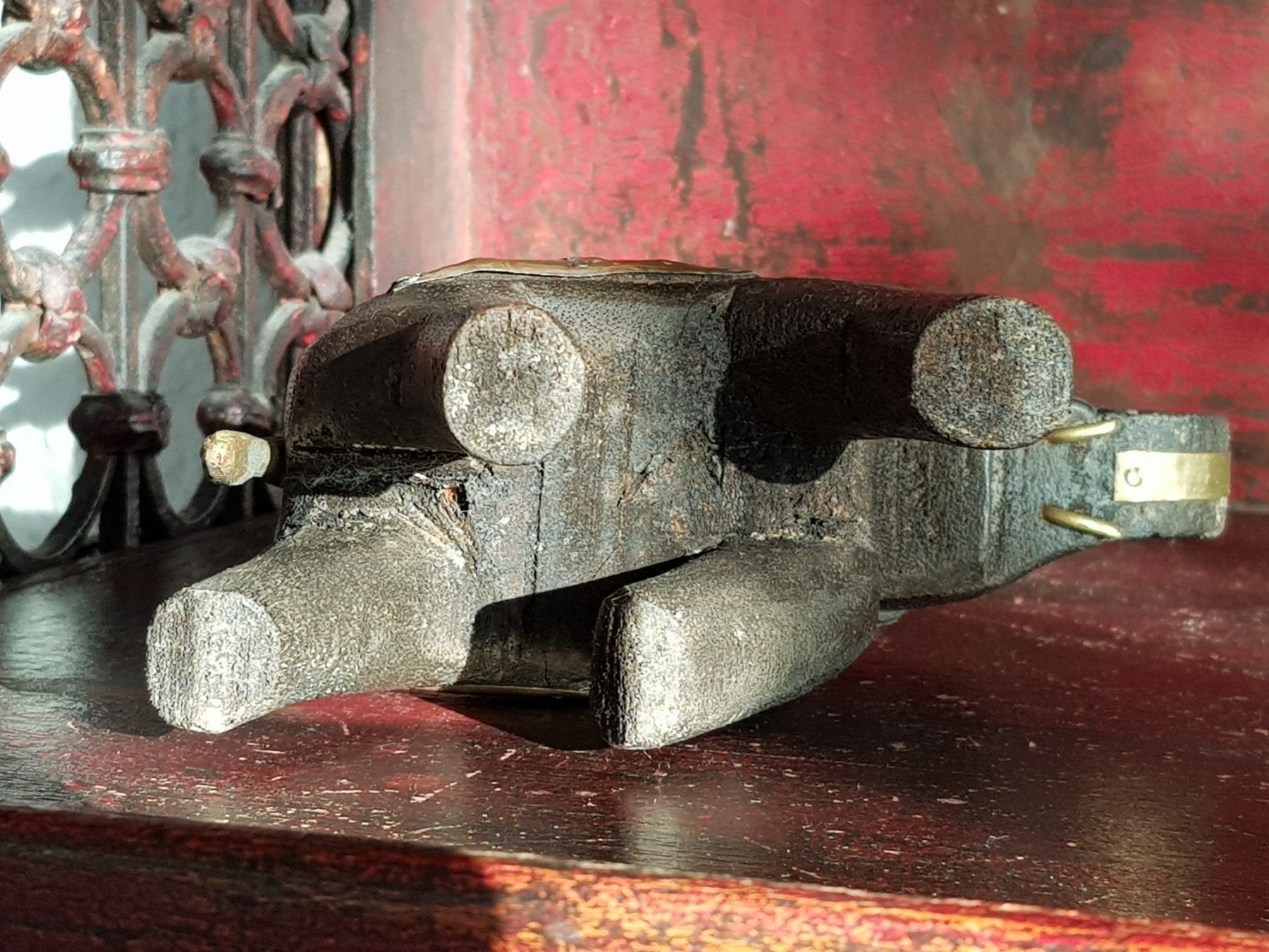 Statuette: INDISCHER HOLZELEFANT MIT MESSING – Usato da Root venduto da LifestyleAccessoires 5
