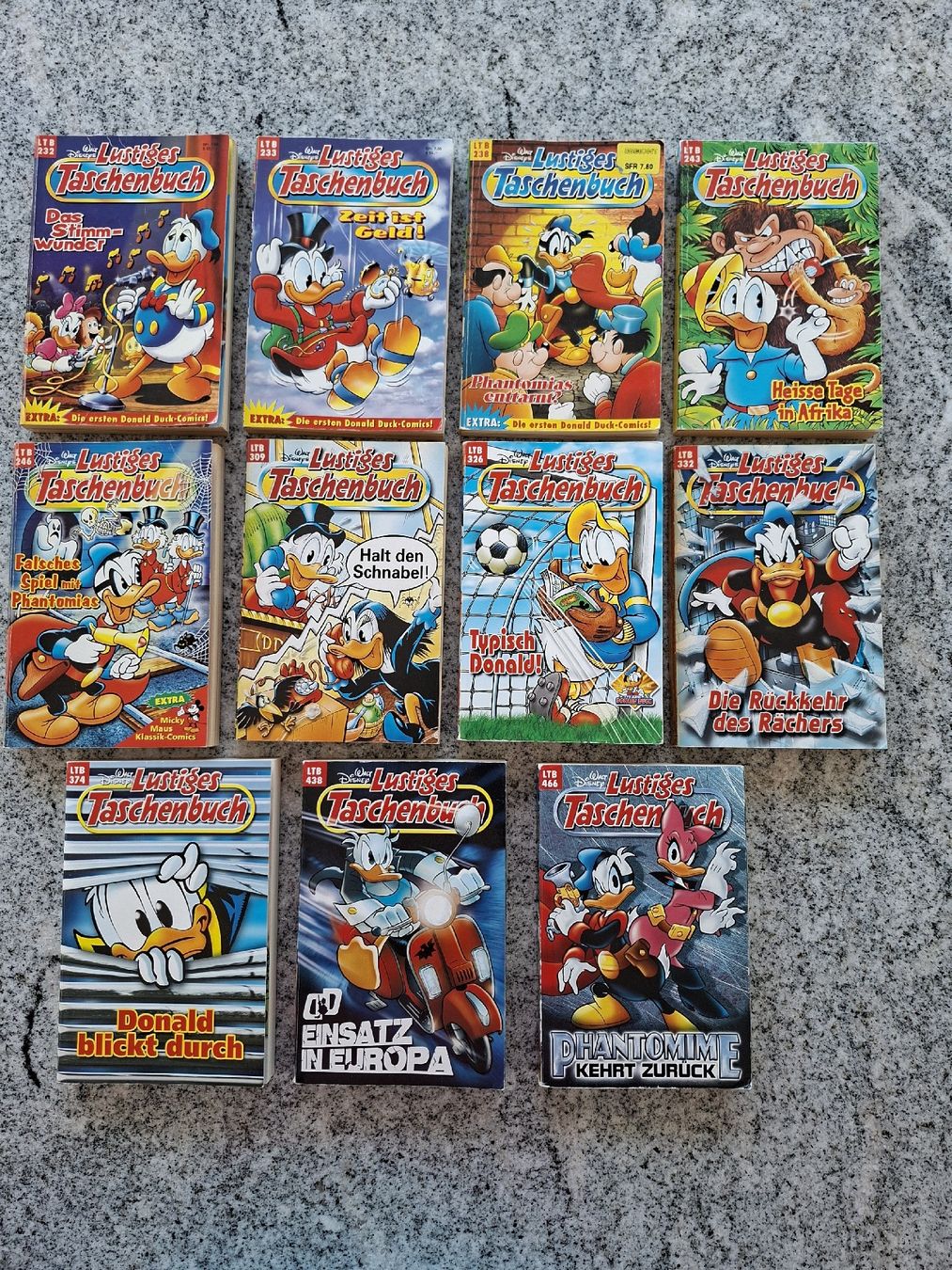 Fumetti: 11 Lustige Taschenbücher – Usato da Büsserach venduto da Grenzstein