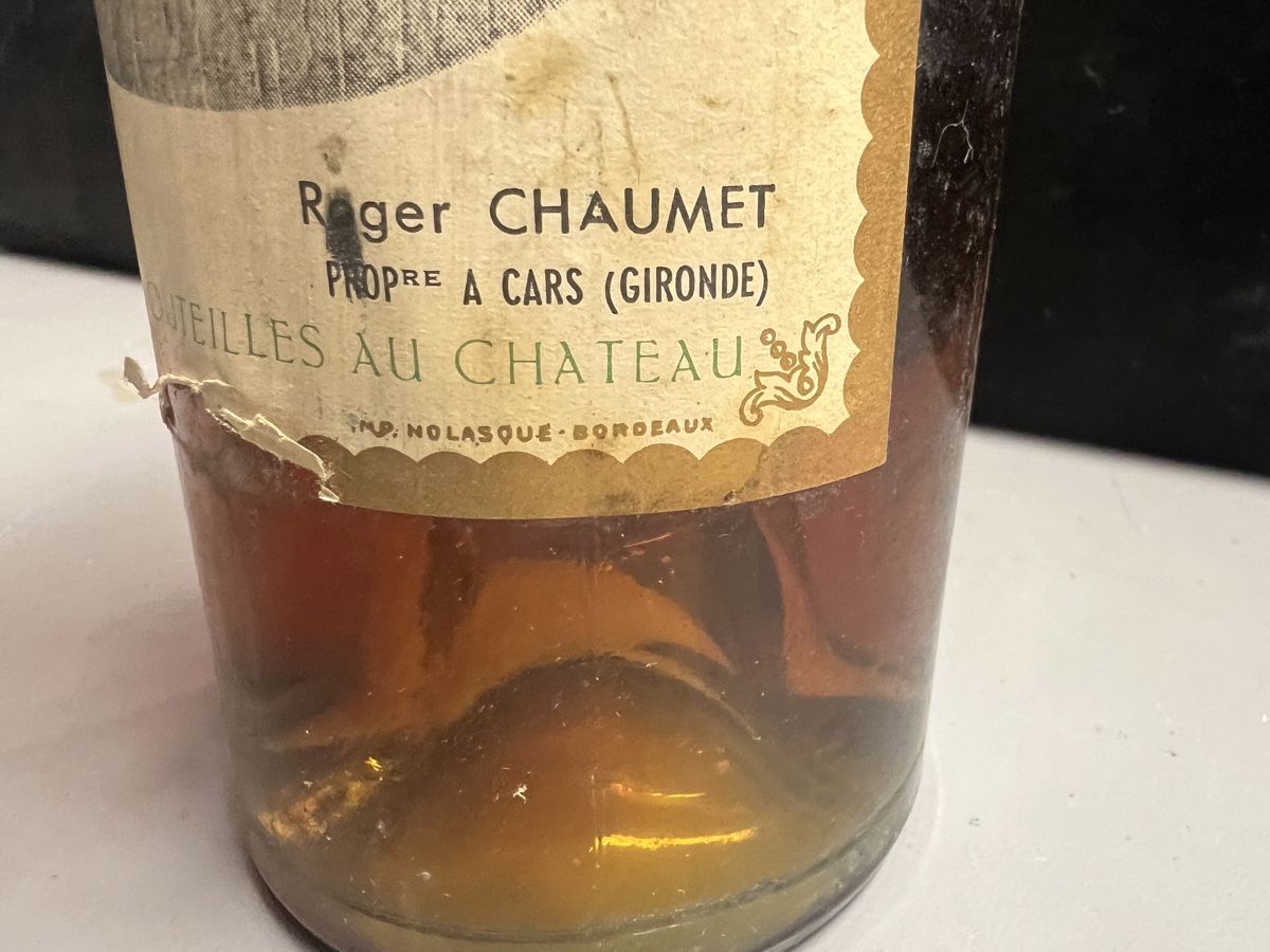 Vino: CHÂTEAU MADELEINE BOUHOU 1959 – Nuovo (secondo la descrizione) da Genève venduto da Leboucheoreilles 8
